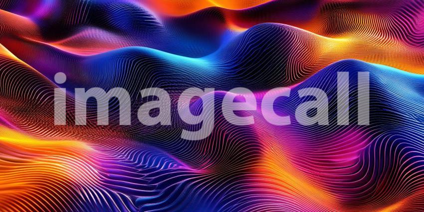 Vibrant Cosmic Nebula Abstract Background for Design Projects