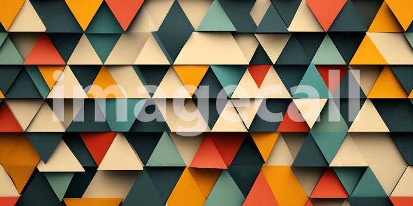 Geometric Triangle Pattern Abstract Background Texture for Desig