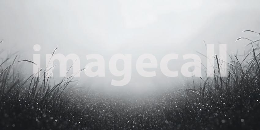 Ethereal Fog Monochromatic Nature Photography