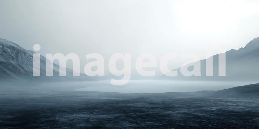 Misty Mountain Valley A Serene Landscape