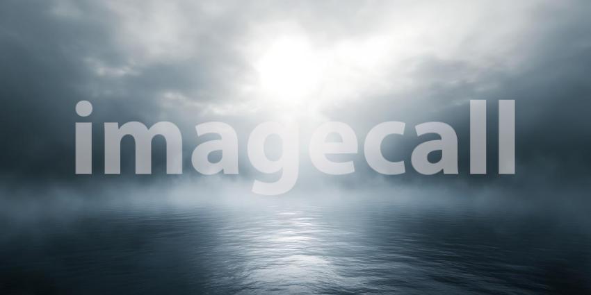 Dramatic Foggy Landscape Mysterious Atmospheric Scene