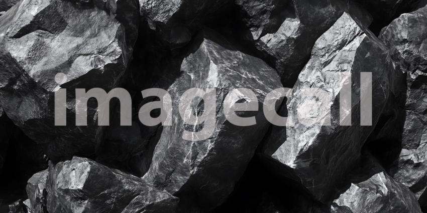 Coal Texture Black Rock Background for Design Projects