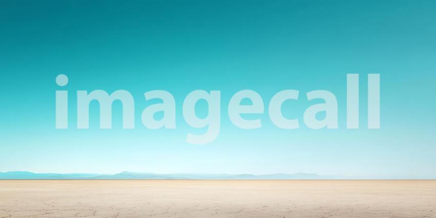 Stunning Beach Scene Turquoise Sky Meets Golden Sand