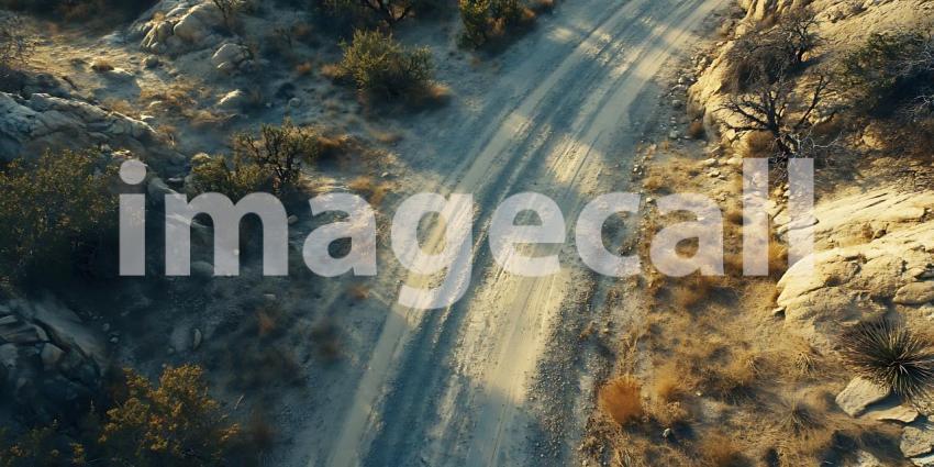 Aerial View of a Coastal Shoreline Texture and Color Variations