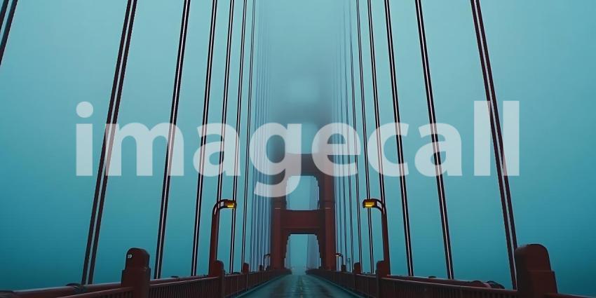 Golden Gate Bridge in Fog A Stunning Vista