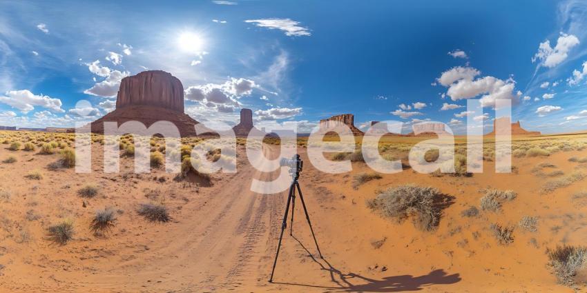 Monument Valley Panorama A Breathtaking Arizona Landscape