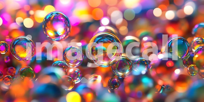 Vibrant Orb Symphony A Kaleidoscope of Color