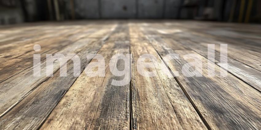 Rustic Wooden Floor Weathered Texture Background