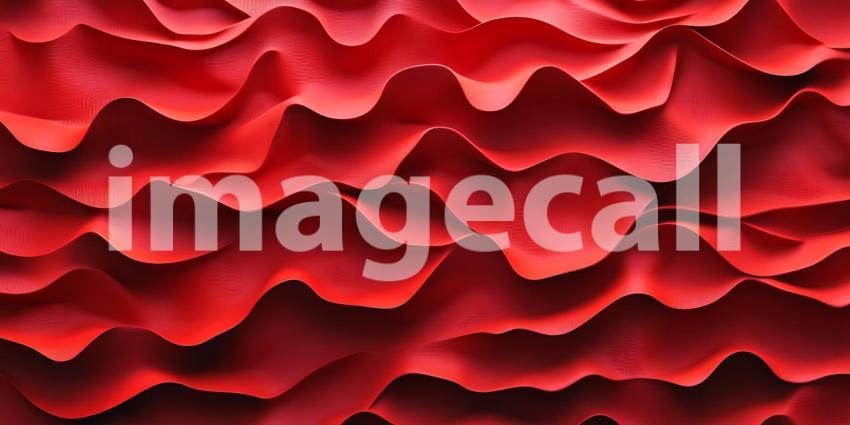 Crimson Wave Abstract Red Texture Background