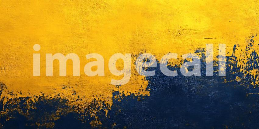 Vibrant Gold and Deep Blue Abstract Texture Artistic Background