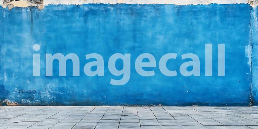 Vibrant Azure Texture A Striking Blue Background