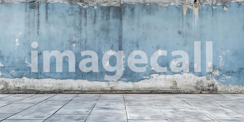Textured Concrete Wall Blue and White Abstract Background