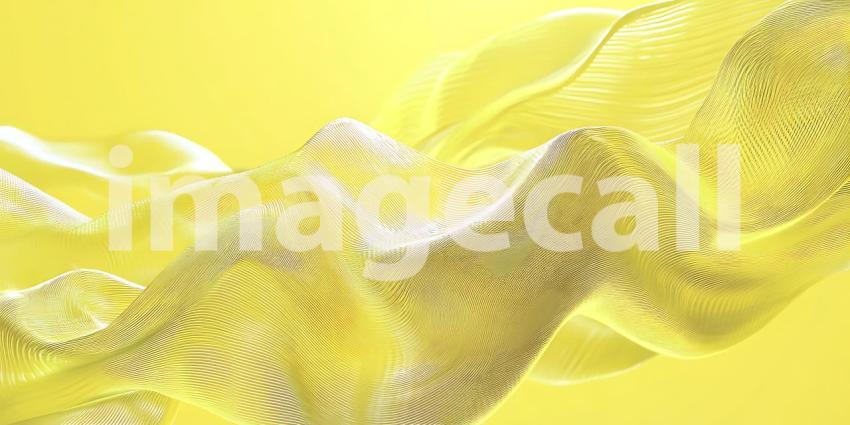 Abstract Yellow Swirl Dynamic Texture Background