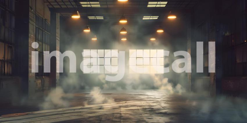 Grand Marble Hall: Luxurious Palace Ballroom with Sunlit Chandeliers and Ornate Decor