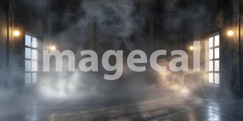 Grand Marble Hall: Luxurious Palace Ballroom with Sunlit Chandeliers and Ornate Decor