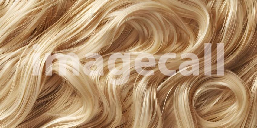 Intricately Woven Strands: Close-Up of Light-Colored Flowing Fibers Creating a Dynamic and Textured Pattern