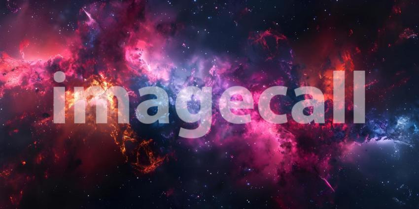 Cosmic Supernova Explosion: A Vibrant Burst of Astral Light and Stars, Capturing the Magnificent Outburst of a Dying Star