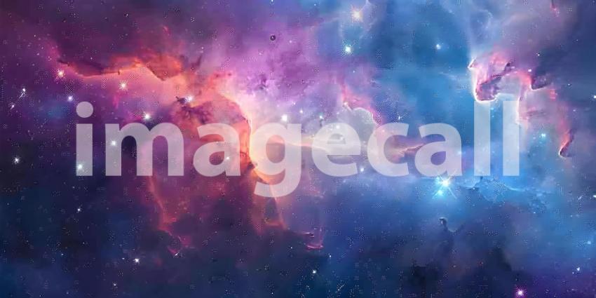 Cosmic Supernova Explosion: A Vibrant Burst of Astral Light and Stars, Capturing the Magnificent Outburst of a Dying Star