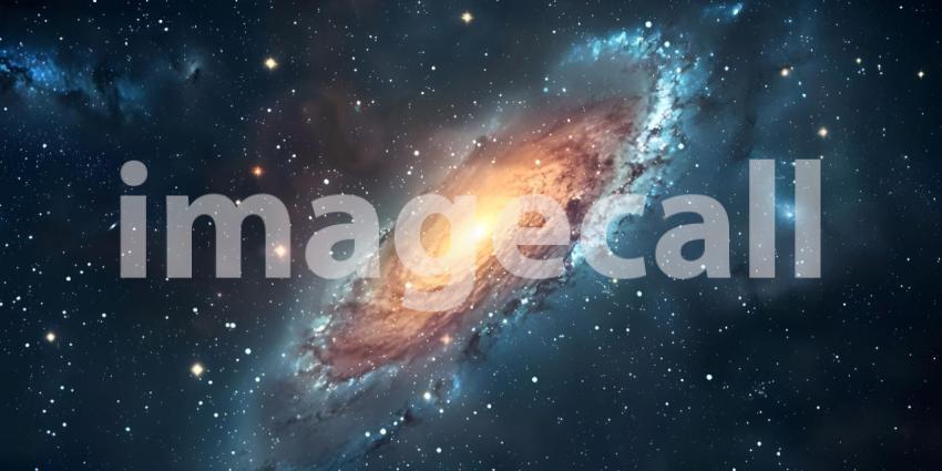 Cosmic Supernova Explosion: A Vibrant Burst of Astral Light and Stars, Capturing the Magnificent Outburst of a Dying Star