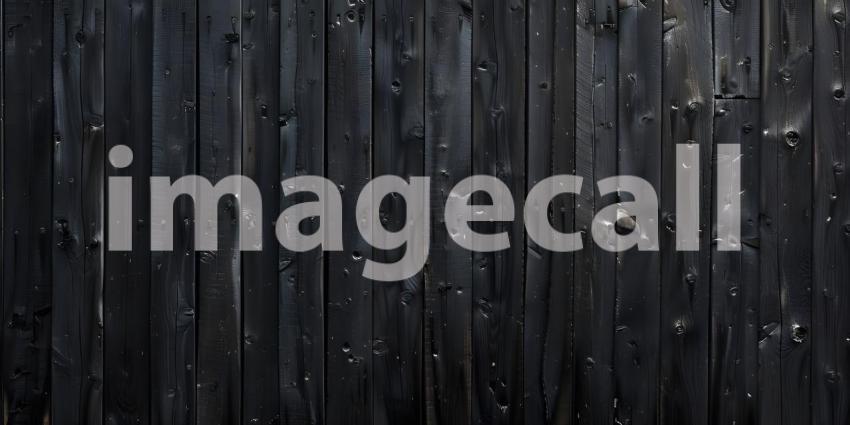 Charred Wooden Planks: Close-Up of Burnt Wood Using Shou Sugi Ban Technique, Highlighting the Natural Grain Patterns and Unique Textures