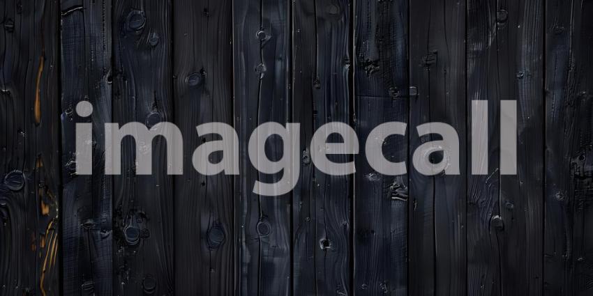 Charred Wooden Planks: Close-Up of Burnt Wood Using Shou Sugi Ban Technique, Highlighting the Natural Grain Patterns and Unique Textures