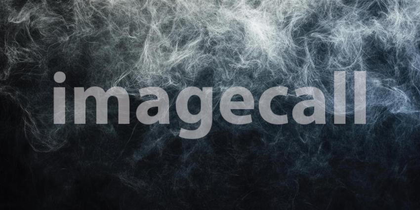 Intricate Swirling Smoke Patterns: Ethereal White Smoke Against a Dark Background, Creating a Delicate and Abstract Art Piece