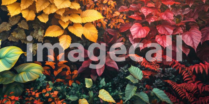 A Tapestry of Autumn, A Carpet of Colorful Leaves