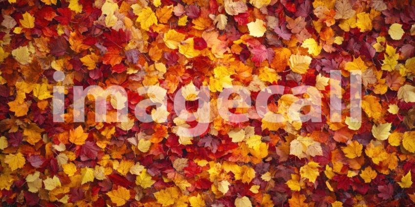 A Tapestry of Autumn, A Carpet of Colorful Leaves