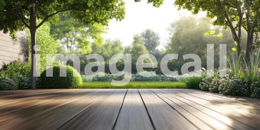 A Verdant Oasis, A Peaceful Garden Escape, Nature Serenity, A Tranquil Backyard Retreat