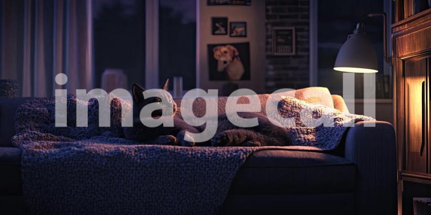 An unlikely friendship blossoms between a curious cat and a loyal golden retriever