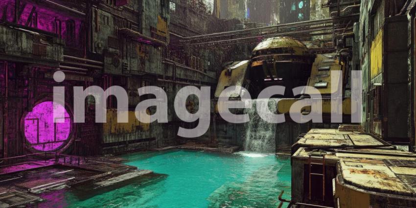 A kaleidoscopic journey through a digital universe, where vibrant hues of red, orange, and blue converge in a mesmerizing symphony of light and data