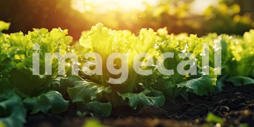 A Bountiful Harvest: Freshly picked vegetables and fruits bask in the warm sunlight, a testament to nature's abundance