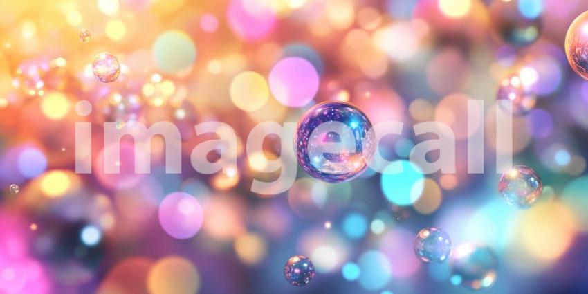 A Kaleidoscope of Lights: A vibrant stage bathed in a dazzling array of colorful lights, ready for the show to begin