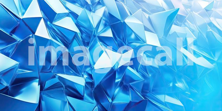 Frozen Abyss: A deep, blue abyss of icy tendrils and churning currents