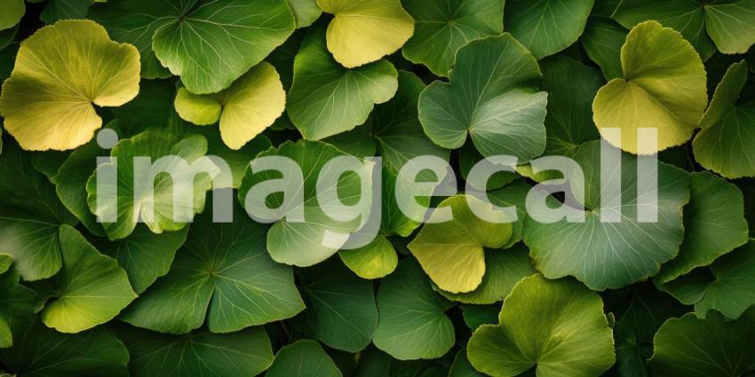 A Verdant Tapestry: A Lush and Vibrant Collection of Heart-Shaped Leaves