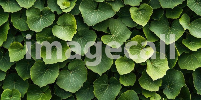 A Verdant Tapestry: A Lush and Vibrant Collection of Heart-Shaped Leaves