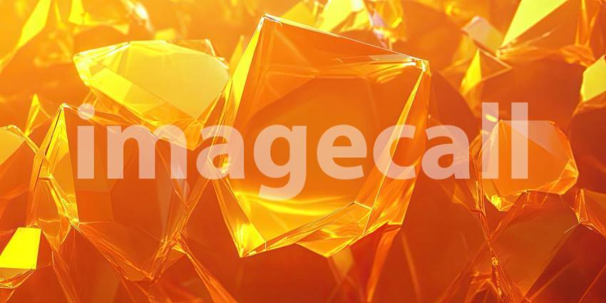 A Kaleidoscope of Colors: A vibrant abstract artwork composed of a myriad of triangles, each a burst of color