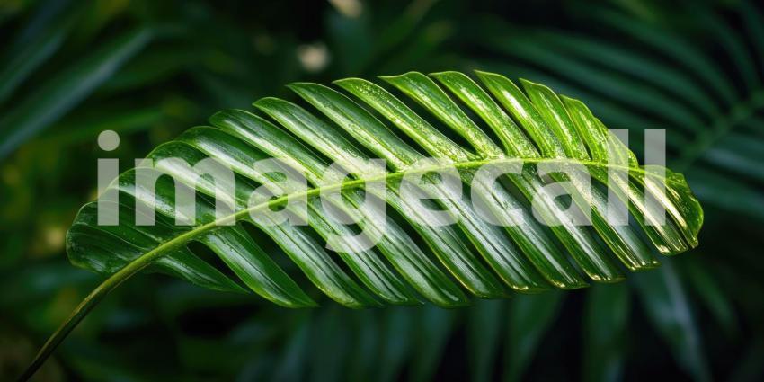 A lush bamboo thicket bathed in warm sunlight, showcasing vibrant green leaves and a sense of tranquility