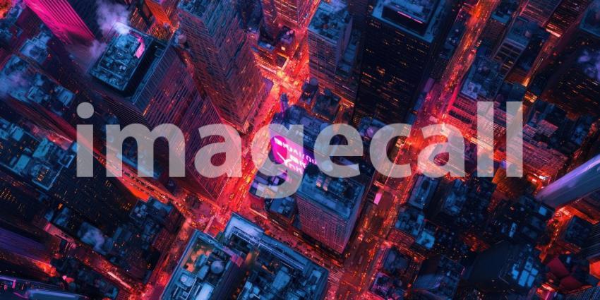 The City That Never Sleeps: A Bird's-Eye View of Vibrant Nightlife