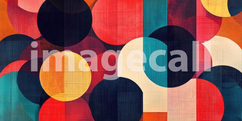 Abstract Kaleidoscope: A vibrant tapestry of interlocking triangles, each a burst of color, creates a mesmerizing visual symphony