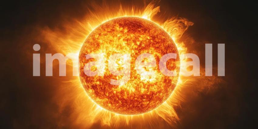 Sunrise from Space: A breathtaking view of Earth from orbit, as the sun rises over the horizon, casting its golden rays across the clouds and continents