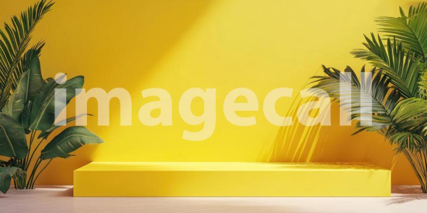 Tropical Tapestry: A vibrant arrangement of paper flowers and lush leaves, creating a whimsical and inviting tropical paradise