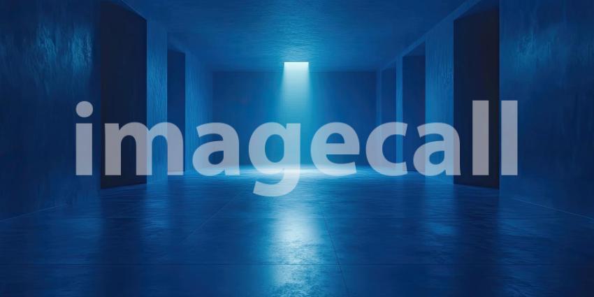 Stage Lights Gleaming: A spotlight illuminates a dark stage, casting a dramatic glow upon the dance floor, ready for the show to begin