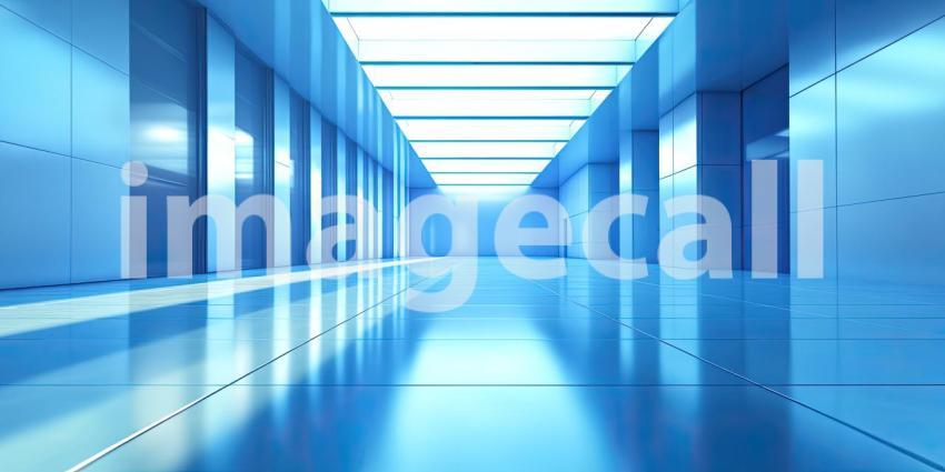 Stage Lights Gleaming: A spotlight illuminates a dark stage, casting a dramatic glow upon the dance floor, ready for the show to begin