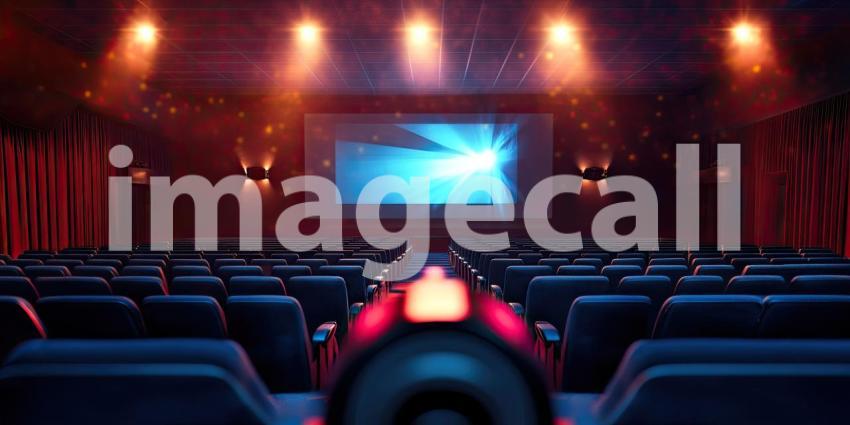 Business Professionals Holding a Conference Meeting Around a Large Table in a Modern Office with City Skyline View During Dawn or Dusk