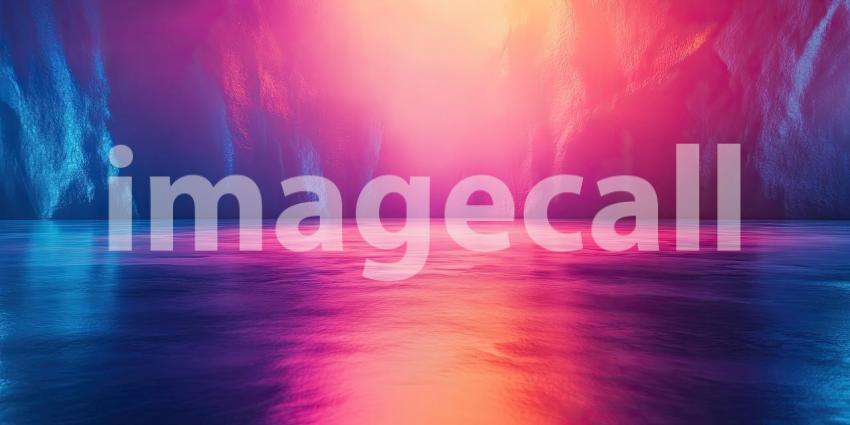 Stage Ready: A Professional Photography Studio with a Dark Backdrop, Dramatic Lighting, and Fog Effects