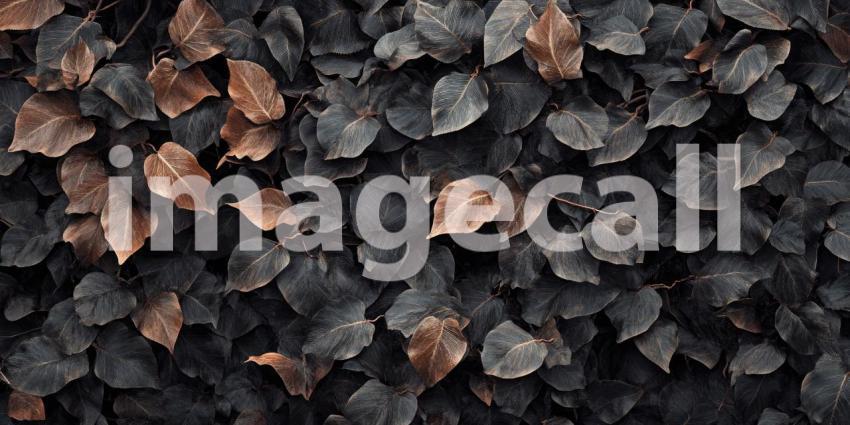 Autumnal Glow: Sunlight Filtering Through Translucent Leaves, Casting a Warm, Golden Hue