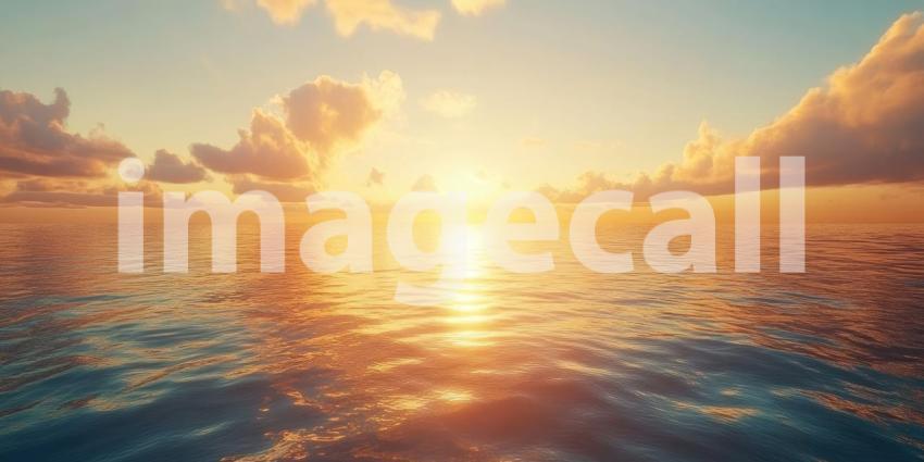 Golden Hour Awakening: A Ray of Sunlight Pierces the Darkness, Illuminating Delicate Flowers in a Mystical Meadow