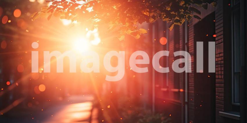 A Daydream in Sunlight: Daisies Bloom in a Sun-Dappled Garden, Surrounded by Sparkling Pebbles and Dancing Bubbles