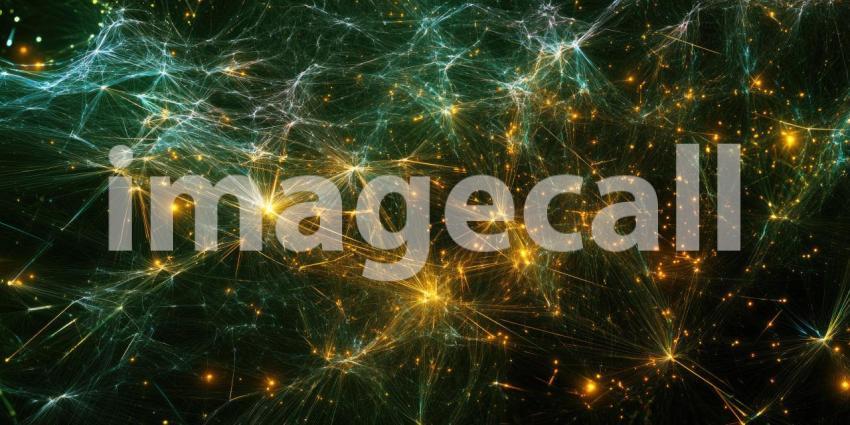 Neon Odyssey: A mesmerizing journey down a mirrored corridor, bathed in a symphony of vibrant neon lights, evokes a sense of futuristic wonder and boundless possibilities